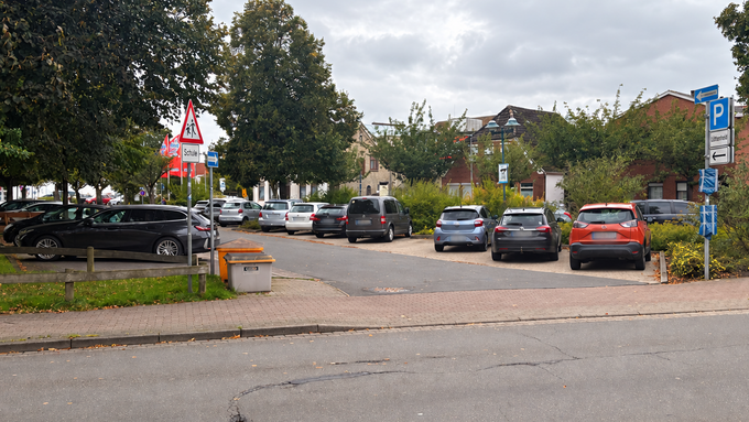 Foto vom Parkplatz Lüttenheid