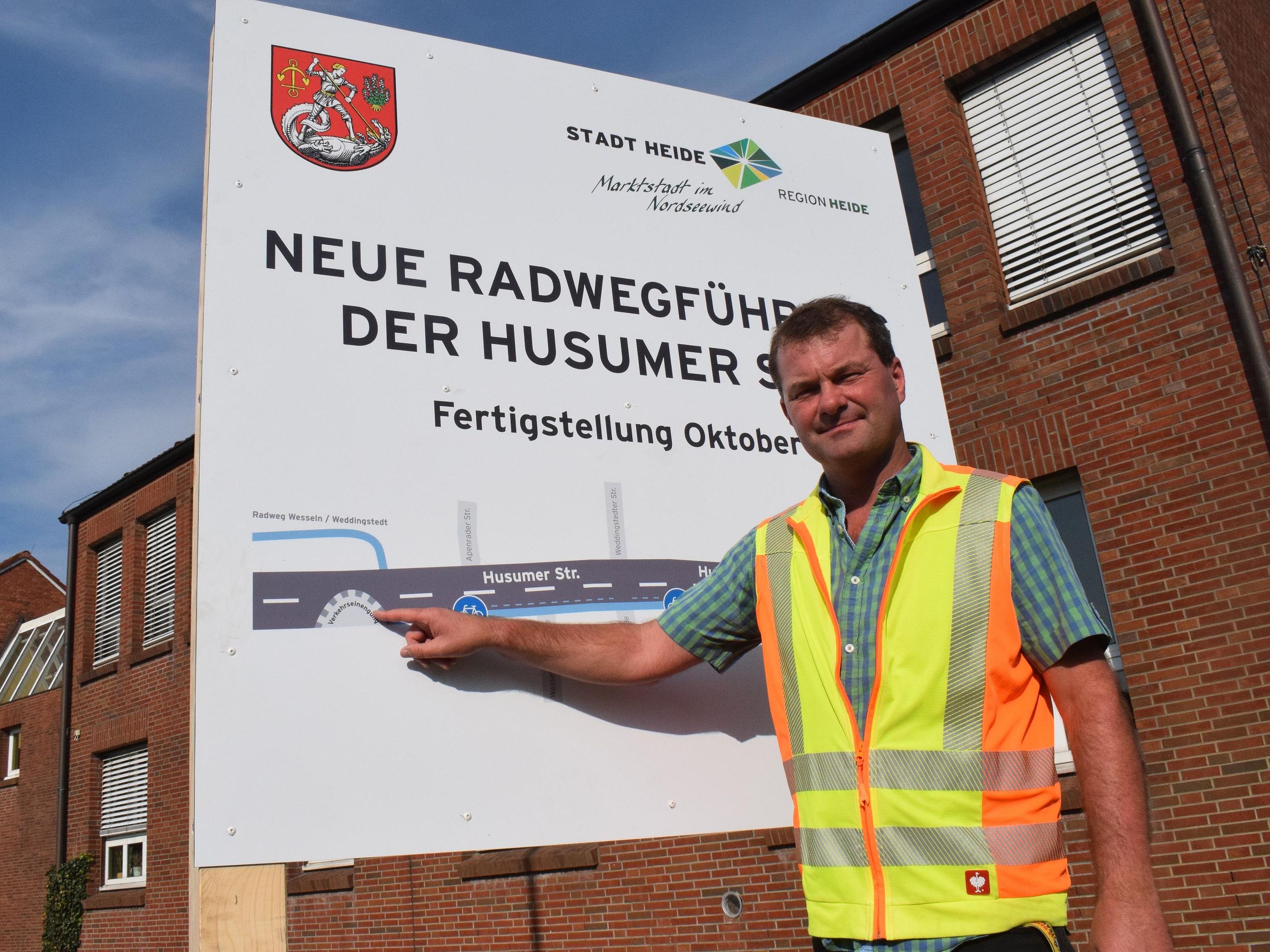 Foto der Baustelle