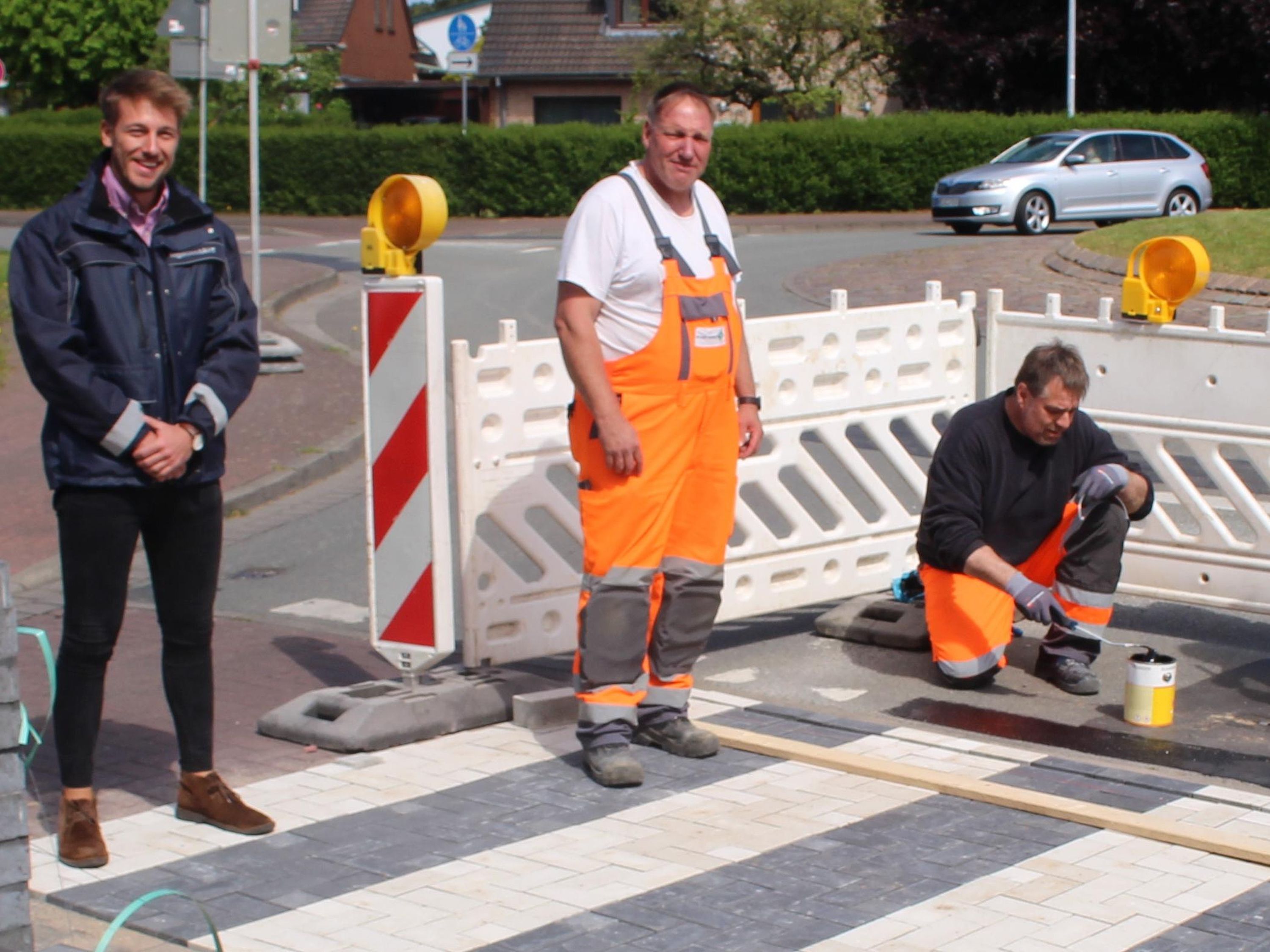 Foto der Baustelle